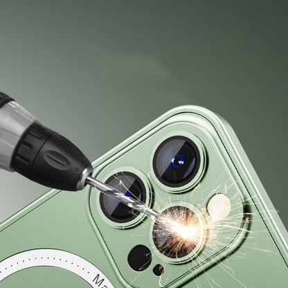 Frosted MagSafe Magnetic Phone Case with Lens Film, For iPhone 14, For iPhone 14 Pro Max