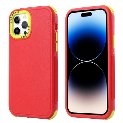 3 in 1 Four Corner Shockproof Phone Case, For iPhone 14 Pro Max, For iPhone 14 Pro