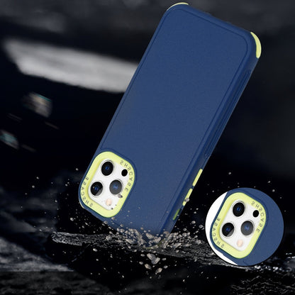 3 in 1 Four Corner Shockproof Phone Case, For iPhone 14 Pro Max, For iPhone 14 Pro
