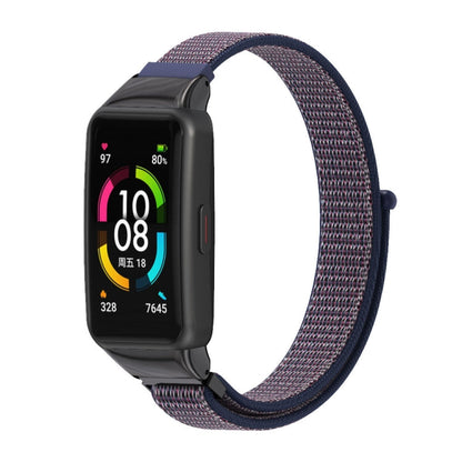 Mijobs Breathable Nylon Watch Band, For Huawei Band 6 / Honor Band 6