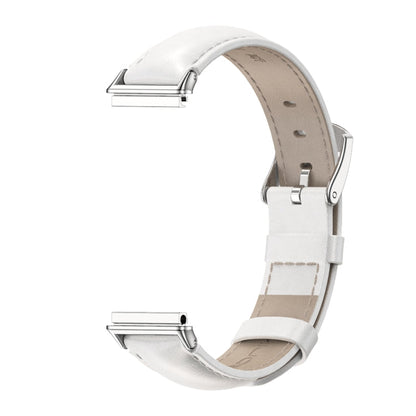 MIJOBS Cowhide Leather Watch Band, For Huawei Band 7 / 7 NFC
