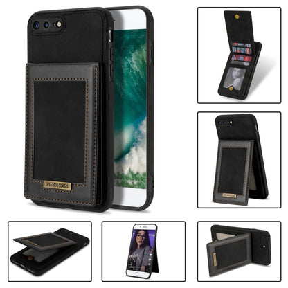 N.BEKUS Vertical Flip Card Slot RFID Phone Case, For iPhone SE 2022 / SE 2022 / 8 / 7, For iPhone 8 Plus / 7 Plus, For iPhone 11 Pro Max, For iPhone 11 Pro