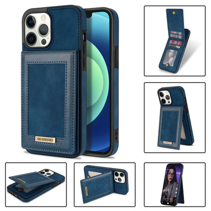 N.BEKUS Vertical Flip Card Slot RFID Phone Case, For iPhone 13 mini, For iPhone 13 Pro, For iPhone 13 Pro Max, For iPhone 14