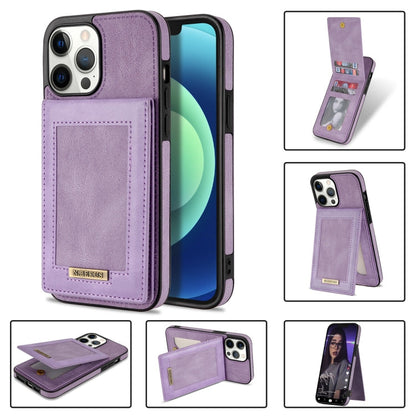 N.BEKUS Vertical Flip Card Slot RFID Phone Case, For iPhone 13 mini, For iPhone 13 Pro, For iPhone 13 Pro Max, For iPhone 14