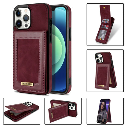 N.BEKUS Vertical Flip Card Slot RFID Phone Case, For iPhone 13 mini, For iPhone 13 Pro, For iPhone 13 Pro Max, For iPhone 14