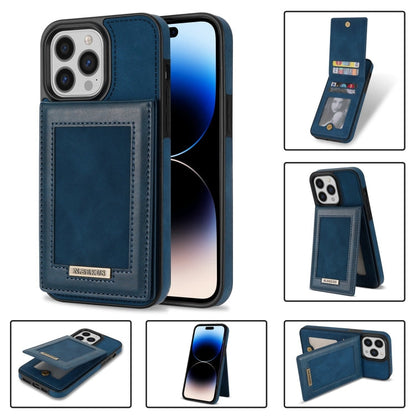 N.BEKUS Vertical Flip Card Slot RFID Phone Case, For iPhone 14 Plus, For iPhone 14 Pro, For iPhone 14 Pro Max, For iPhone 11