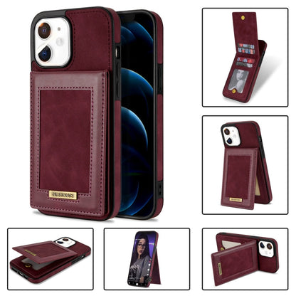 N.BEKUS Vertical Flip Card Slot RFID Phone Case, For iPhone 14 Plus, For iPhone 14 Pro, For iPhone 14 Pro Max, For iPhone 11