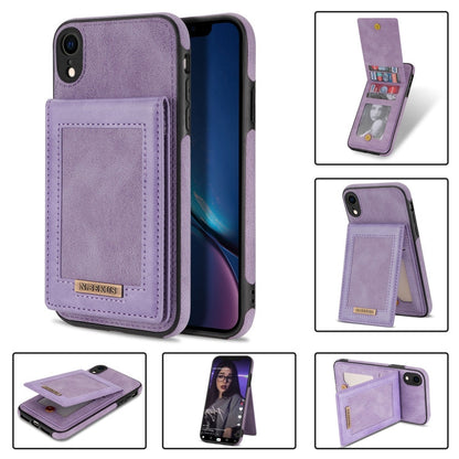N.BEKUS Vertical Flip Card Slot RFID Phone Case, For iPhone 12, For iPhone XR, For iPhone XS Max, For iPhone XS / X