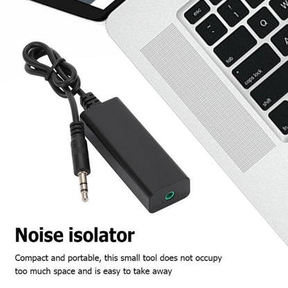 3.5mm Audio Common Ground Isolator Signal Anti-jamming Noise Reducer, B13