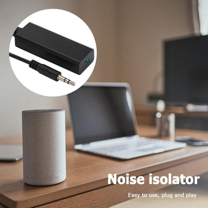 3.5mm Audio Common Ground Isolator Signal Anti-jamming Noise Reducer, B13
