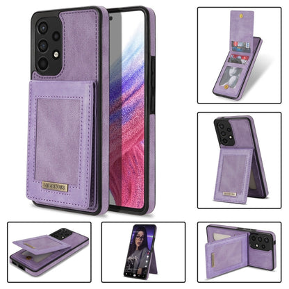 N.Bekus Vertical Flip Card Slot RFID Phone Case, For Samsung Galaxy A12 5G, For Samsung Galaxy A51 4G, For Samsung Galaxy A71 4G, For Samsung Galaxy A53 5G, For Samsung Galaxy A52s / A52 5G