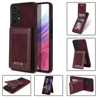 N.Bekus Vertical Flip Card Slot RFID Phone Case, For Samsung Galaxy A12 5G, For Samsung Galaxy A51 4G, For Samsung Galaxy A71 4G, For Samsung Galaxy A53 5G, For Samsung Galaxy A52s / A52 5G