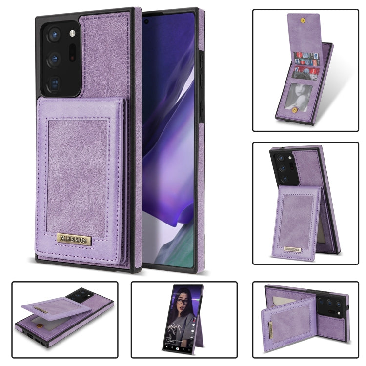 N.Bekus Vertical Flip Card Slot RFID Phone Case, For Samsung Galaxy Note20, For Samsung Galaxy Note20 Ultra, For Samsung Galaxy S20+, For Samsung Galaxy S20