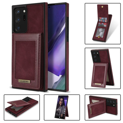 N.Bekus Vertical Flip Card Slot RFID Phone Case, For Samsung Galaxy Note20, For Samsung Galaxy Note20 Ultra, For Samsung Galaxy S20+, For Samsung Galaxy S20