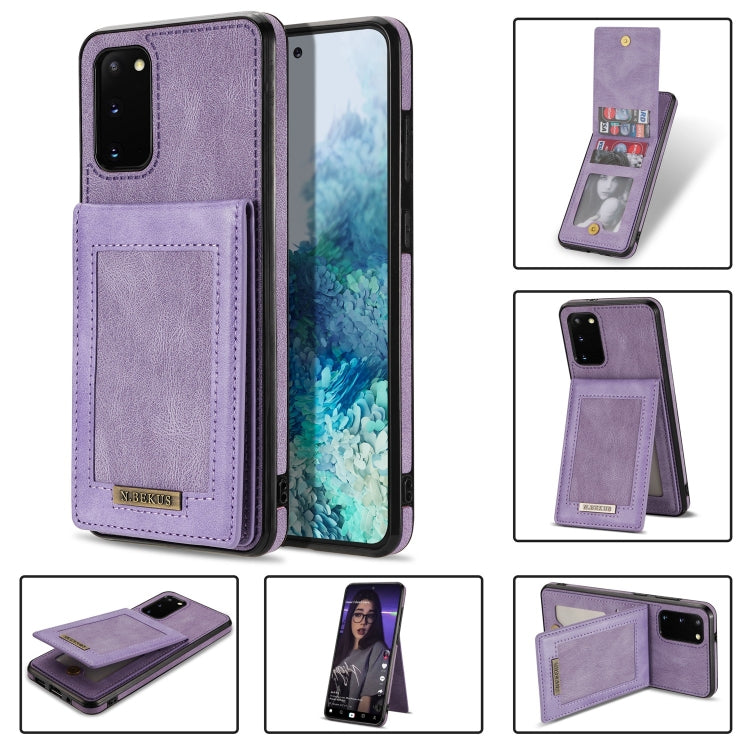 N.Bekus Vertical Flip Card Slot RFID Phone Case, For Samsung Galaxy Note20, For Samsung Galaxy Note20 Ultra, For Samsung Galaxy S20+, For Samsung Galaxy S20