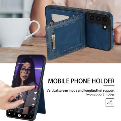 N.Bekus Vertical Flip Card Slot RFID Phone Case, For Samsung Galaxy S22 5G, For Samsung Galaxy S21 5G, For Samsung Galaxy S21+ 5G, For Samsung Galaxy S21 FE 5G
