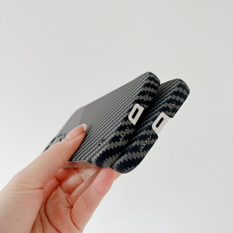 Carbon Fiber Texture PC Phone Case, For iPhone 13 Pro Max, For iPhone 14, For iPhone 14 Plus, For iPhone 14 Pro