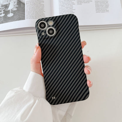 Carbon Fiber Texture PC Phone Case, For iPhone 14 Pro Max