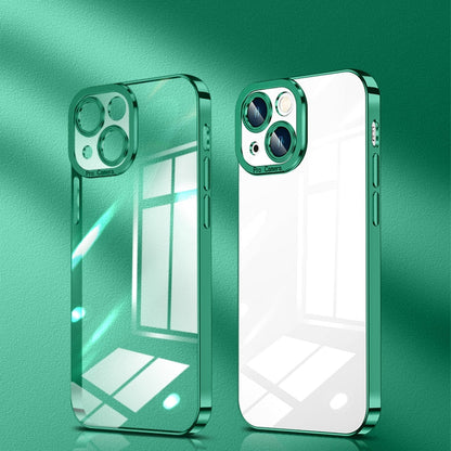 Crystal Plated High Transparency Phone Case, For iPhone 12, For iPhone 12 Pro