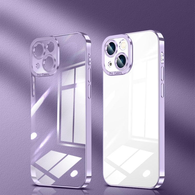 Crystal Plated High Transparency Phone Case, For iPhone 12 Pro Max, For iPhone 11