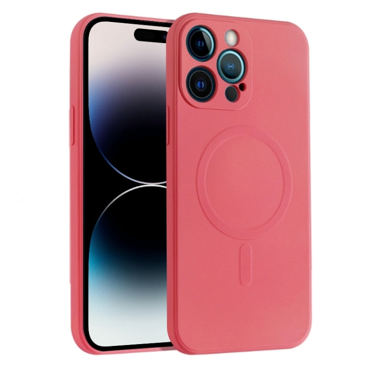 Liquid Silicone Full Coverage Magsafe Phone Case, For iPhone 14, For iPhone 14 Plus, For iPhone 14 Pro