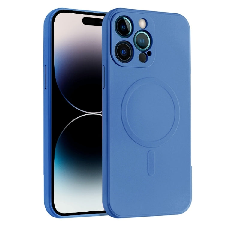 Liquid Silicone Full Coverage Magsafe Phone Case, For iPhone 14, For iPhone 14 Plus, For iPhone 14 Pro