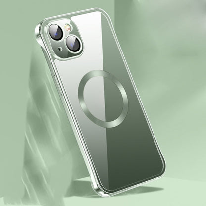 Frameless Glass CD MagSafe Case, For iPhone 14, For iPhone 14 Plus, For iPhone 14 Pro, For iPhone 14 Pro Max