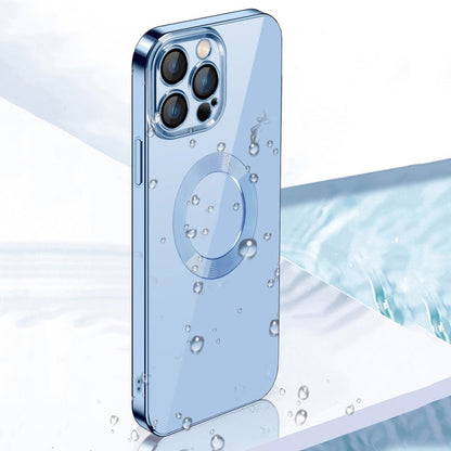 9D Plated Lens Film Clear Phone Case, For iPhone 14, For iPhone 14 Plus, For iPhone 14 Pro