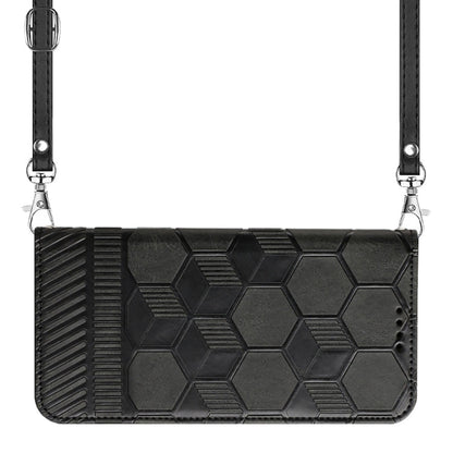 Crossbody Football Texture Magnetic PU Phone Case, For iPhone 12 Mini, For iPhone 12 Pro, For iPhone 12 Pro Max, For iPhone 13