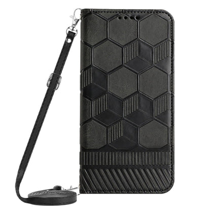 Crossbody Football Texture Magnetic PU Phone Case, For iPhone 14 Plus, For iPhone 14 Pro, For iPhone 14 Pro Max, For iPhone SE 2022/SE 2020/8/7