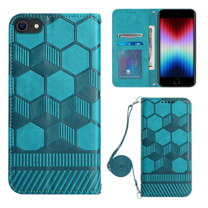 Crossbody Football Texture Magnetic PU Phone Case, For iPhone 14 Plus, For iPhone 14 Pro, For iPhone 14 Pro Max, For iPhone SE 2022/SE 2020/8/7