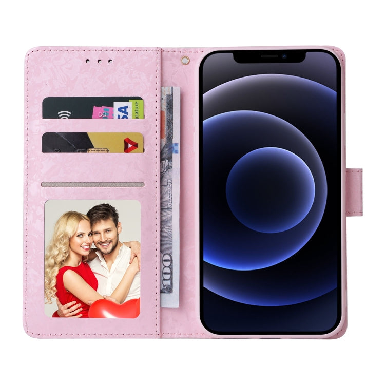 Bronzing Painting RFID Leather Case, For iPhone 12 mini, For iPhone 12 / 12 Pro, For iPhone 12 Pro Max, For iPhone 11