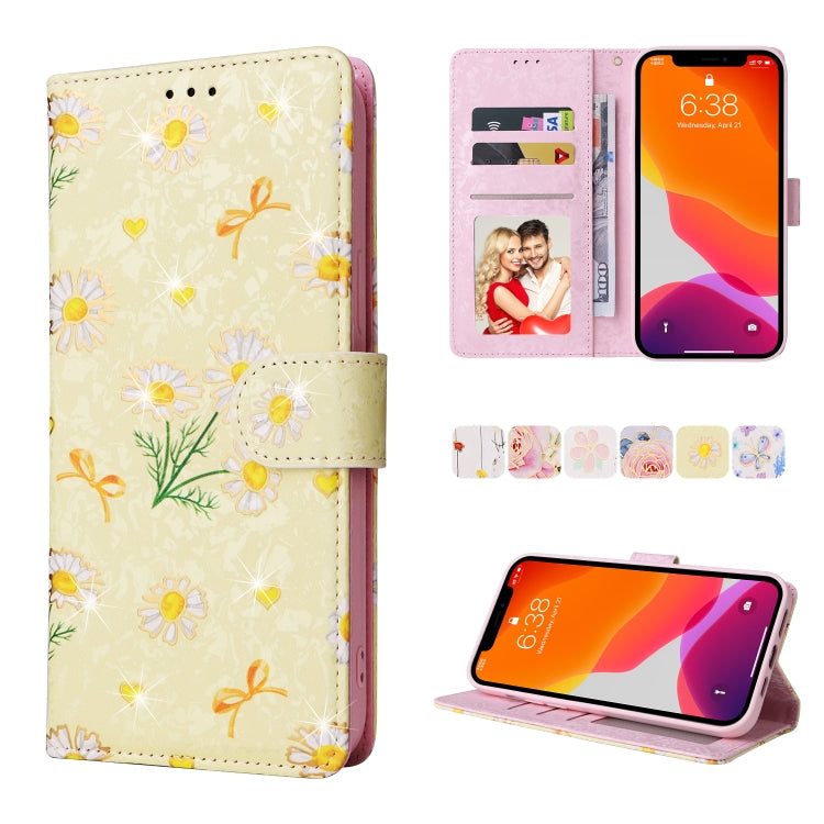 Bronzing Painting RFID Leather Case, For iPhone 12 mini, For iPhone 12 / 12 Pro, For iPhone 12 Pro Max, For iPhone 11