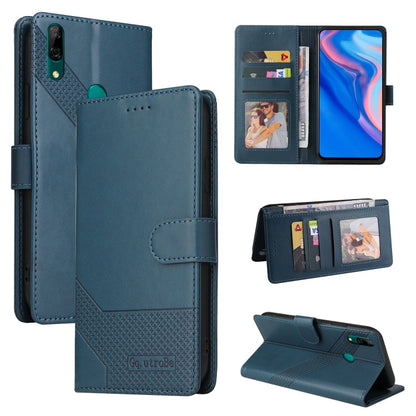 GQUTROBE Skin Feel Magnetic Leather Phone Case, For Huawei P40 Lite, For Huawei P40 Pro, For Huawei P Smart 2019, For Huawei P Smart Z
