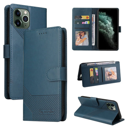 GQUTROBE Skin Feel Magnetic Leather Phone Case, For iPhone 11 Pro, For iPhone 11, For iPhone XR, For iPhone XS Max