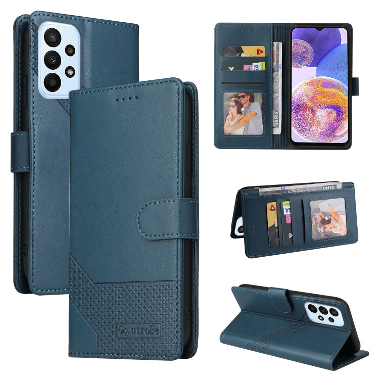GQUTROBE Skin Feel Magnetic Leather Phone Case, For Samsung Galaxy A23, For Samsung Galaxy A02, For Samsung Galaxy A02s, For Samsung Galaxy A03s