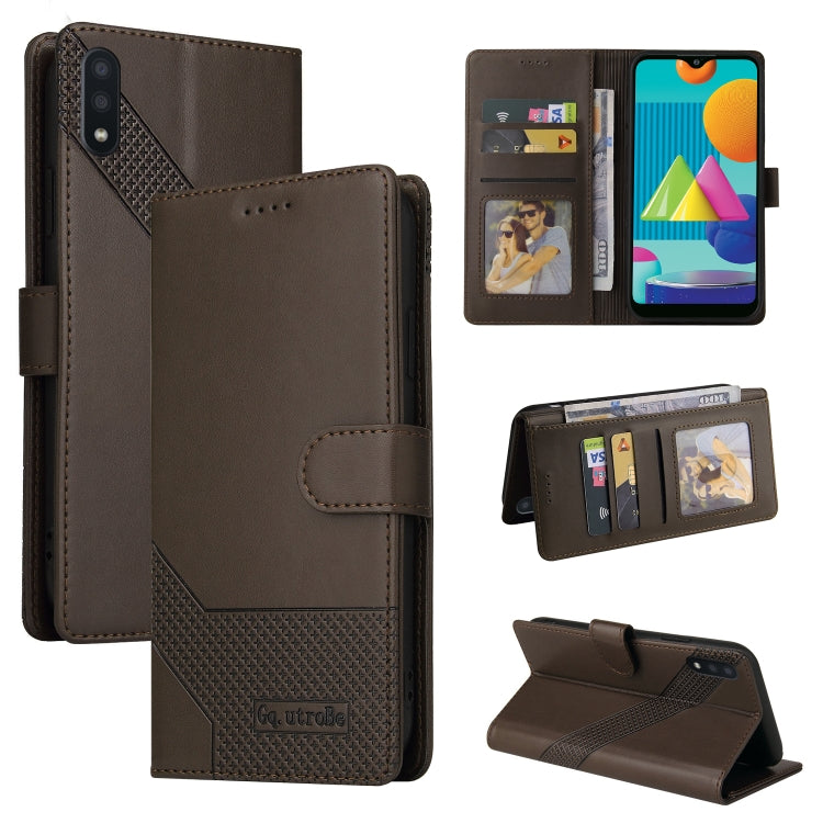 GQUTROBE Skin Feel Magnetic Leather Phone Case, For Samsung Galaxy A23, For Samsung Galaxy A02, For Samsung Galaxy A02s, For Samsung Galaxy A03s
