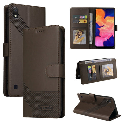 GQUTROBE Skin Feel Magnetic Leather Phone Case, For Samsung Galaxy A7 2018, For Samsung Galaxy A10, For Samsung Galaxy A12, For Samsung Galaxy A13