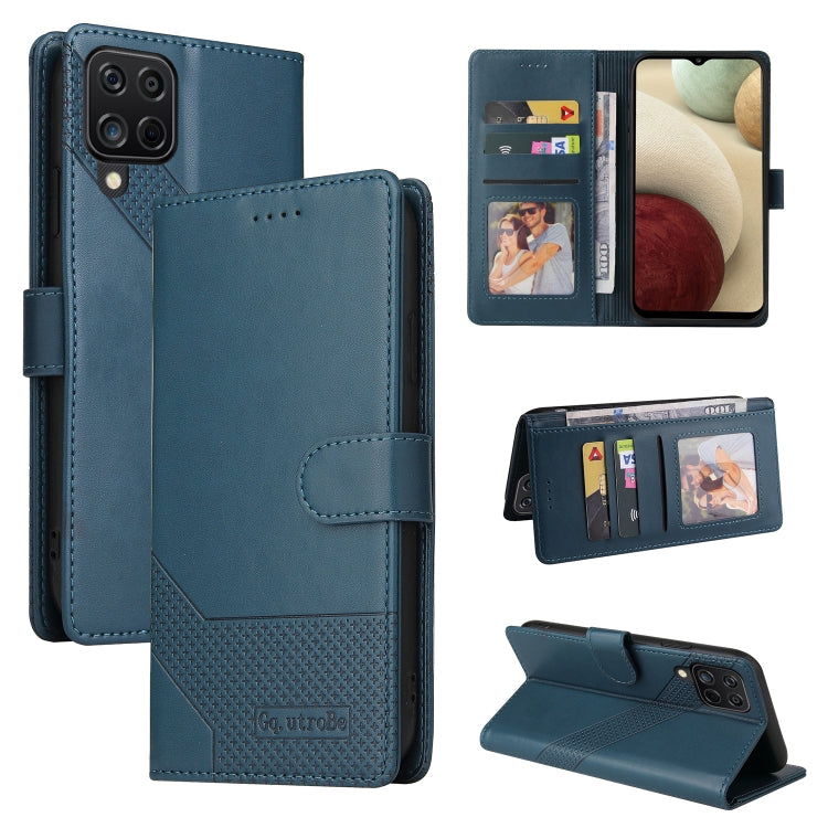 GQUTROBE Skin Feel Magnetic Leather Phone Case, For Samsung Galaxy A7 2018, For Samsung Galaxy A10, For Samsung Galaxy A12, For Samsung Galaxy A13