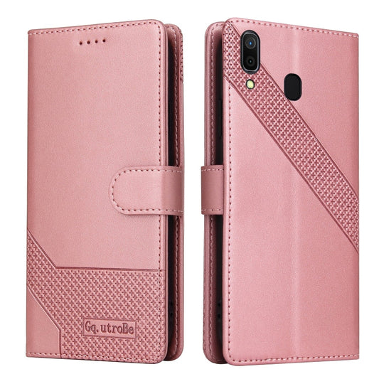 GQUTROBE Skin Feel Magnetic Leather Phone Case, For Samsung Galaxy A20 / A30, For Samsung Galaxy A20e, For Samsung Galaxy A20s, For Samsung Galaxy A21s