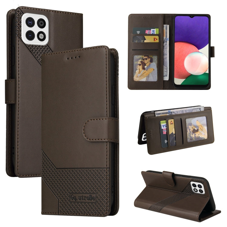 GQUTROBE Skin Feel Magnetic Leather Phone Case, For Samsung Galaxy A22 4G, For Samsung Galaxy A22 5G, For Samsung Galaxy A31, For Samsung Galaxy A32 4G