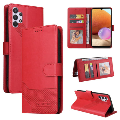 GQUTROBE Skin Feel Magnetic Leather Phone Case, For Samsung Galaxy A22 4G, For Samsung Galaxy A22 5G, For Samsung Galaxy A31, For Samsung Galaxy A32 4G