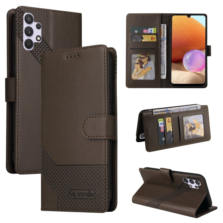 GQUTROBE Skin Feel Magnetic Leather Phone Case, For Samsung Galaxy A22 4G, For Samsung Galaxy A22 5G, For Samsung Galaxy A31, For Samsung Galaxy A32 4G