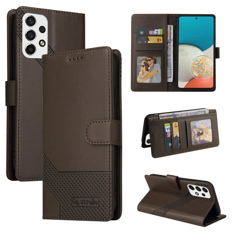 GQUTROBE Skin Feel Magnetic Leather Phone Case, For Samsung Galaxy A53 5G, For Samsung Galaxy A70, For Samsung Galaxy A71 4G, For Samsung Galaxy A71 5G