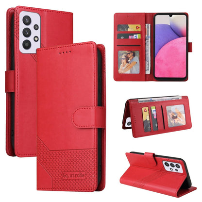 GQUTROBE Skin Feel Magnetic Leather Phone Case, For Samsung Galaxy A72 5G / 4G, For Samsung Galaxy A82 5G, For Samsung Galaxy A33 5G