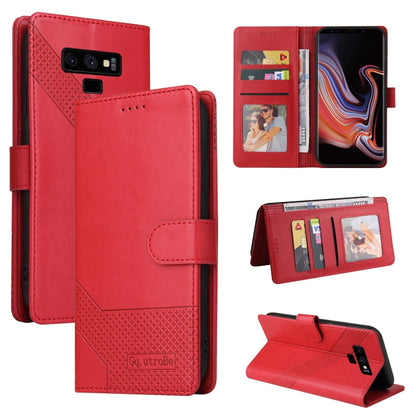 GQUTROBE Skin Feel Magnetic Leather Phone Case, For Samsung Galaxy M31, For Samsung Galaxy M32, For Samsung Galaxy Note8, For Samsung Galaxy Note9