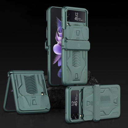 GKK Sliding Camshield Magnetic Armor Flip Phone Case, For Samsung Galaxy Z Flip4