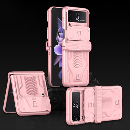 GKK Sliding Camshield Magnetic Armor Flip Phone Case, For Samsung Galaxy Z Flip4