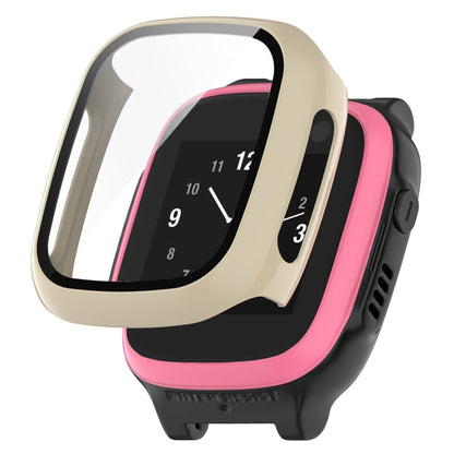 PC + Tempered Film Integrated Protective Watch Case, For Huawei Watch Fit Mini, For Xplora X5 Play Children Watch