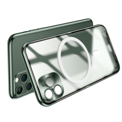 Frosted Metal Phone Case with Magnetic, For iPhone 11 Pro, For iPhone 12, For iPhone 12 Pro, For iPhone 12 Pro Max, For iPhone 13, For iPhone 13 Pro
